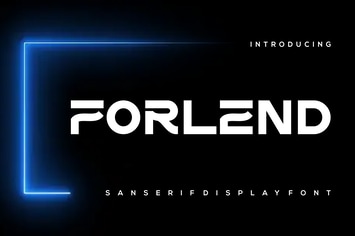 Forlend Font