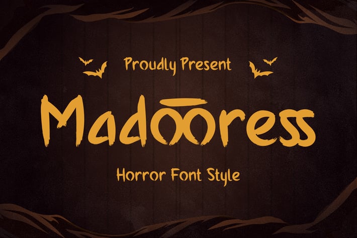 Madooress - Horror Font Style