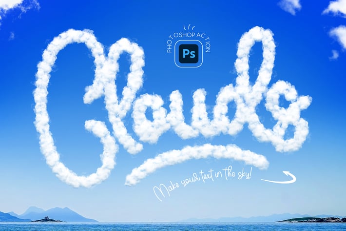 Cloud Photoshop Action
