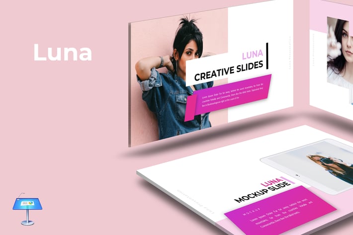 Luna Keynote Template