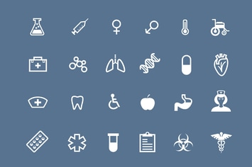 60 Medical Icons