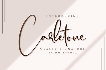  Carletone - Classy Signature Script 