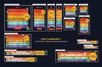 LGBT Community Banners Ad