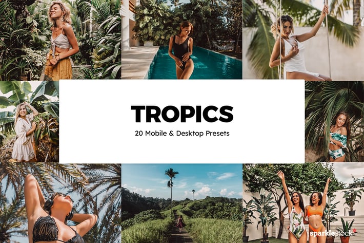 20 Tropics Lightroom Presets & LUTs