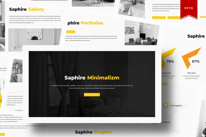 Saphire | Powerpoint Template