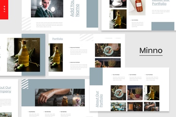 Minno - Essential Oil Powerpoint Template