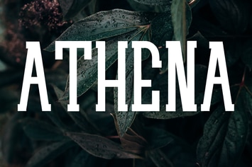 ATHENA - Serif Font