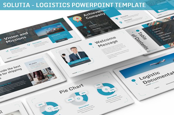 Solutia - Logistics Powerpoint Template