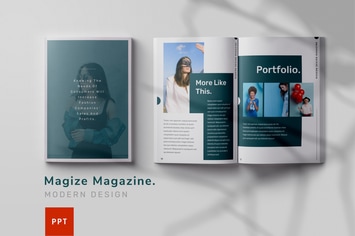 Magize - Powerpoint Template