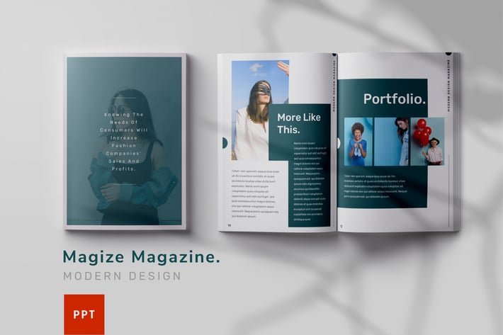 Magize - Powerpoint Template