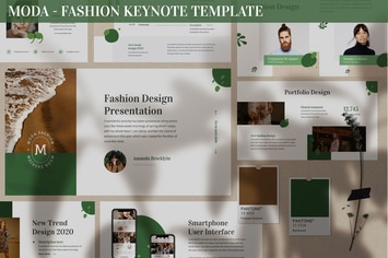Moda - Fashion Keynote Template