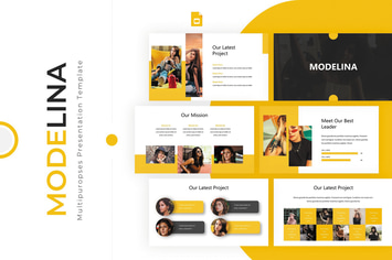 Modelina - Google Slides Template