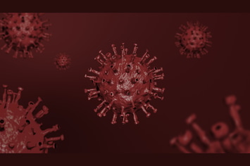 Coronavirus ( Covid-19 ) Background Dark Pack