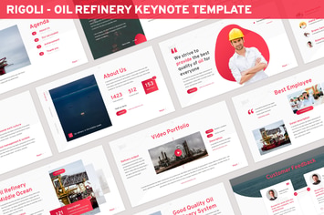 Rigoli - Oil Refinery Keynote Template