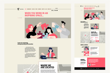 One Page Website Design Template