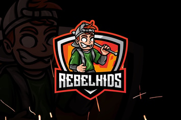 Rebel Kids Esports - Mascot & Esport Logo