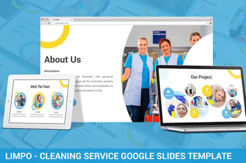 Limpo - Cleaning Service Google Slides Template