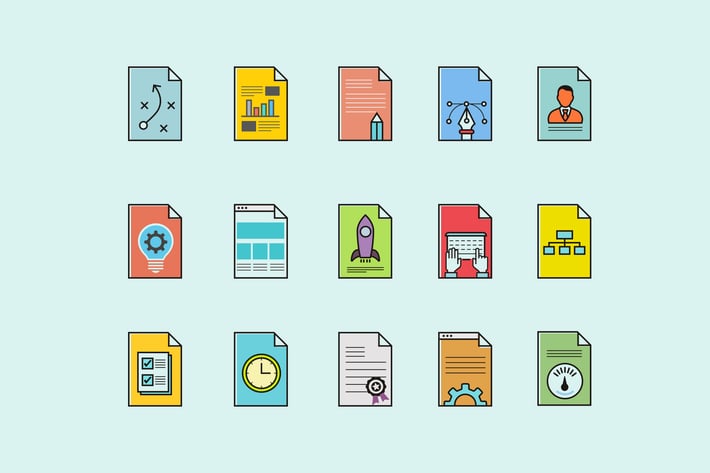 15 Design Workflow Icons