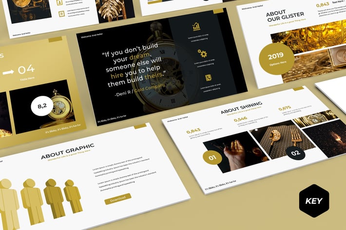 Glamour - Keynote Template