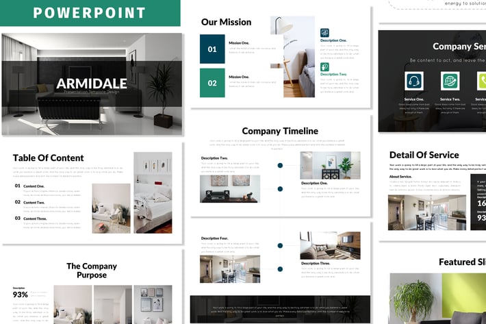 Armidale - Business Powerpoint Template