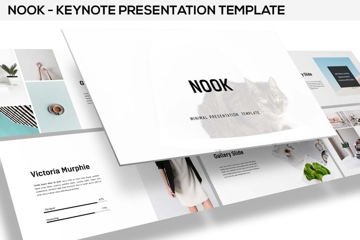 Nook - Minimal Keynote Template