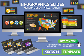 Infographics Slides Keynote Presentation