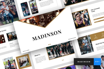 Madinson - Music Band Keynote Template