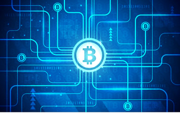Bitcoin Technology Vector Illustration 1