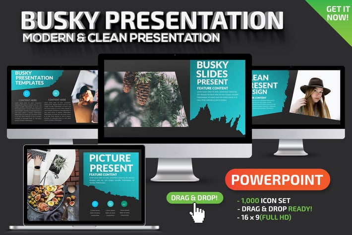 Busky Powerpoint Presentation Template