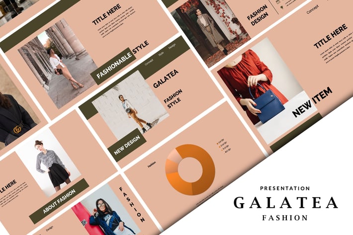 Galatea Stylish - Fashion Keynote Template