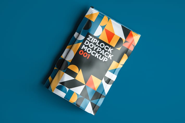 Ziplock Doypack Mockup 001