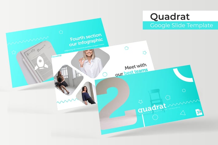 Quadrat - Google Slide Template
