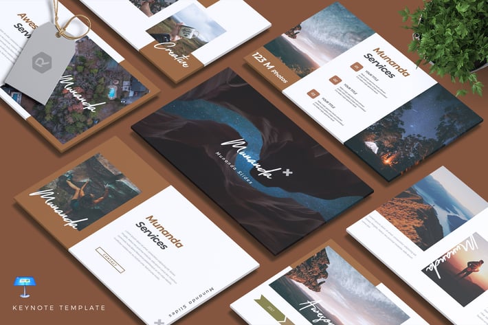 MUNANDA - Creative Keynote Template