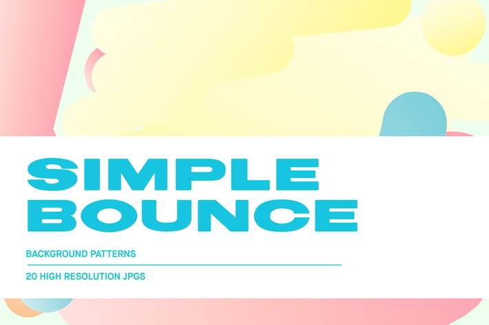 Simple Bounce - Pastel Backgrounds