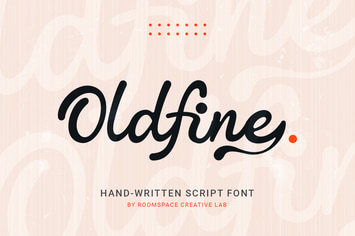 Oldfine - Elegant modern Handwritten Script