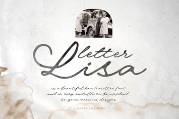 Letter Lisa - Handwritten Script