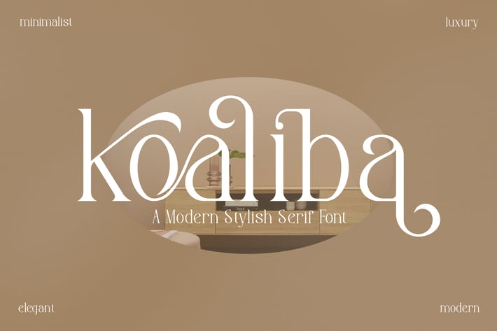 Koaliba Modern Stylish Serif Font