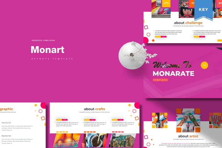 Monart | Keynote Template