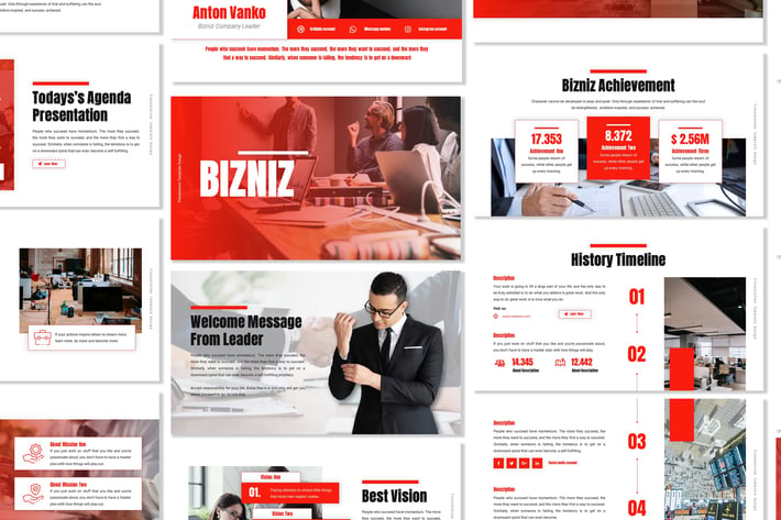 Bizniz - Business Template Prensentation