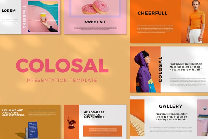 Colosal Power Point Template