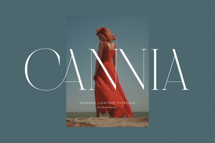 Cannia - Ligature Typeface
