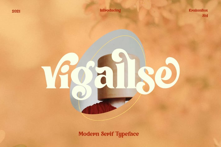 Vigallse - Vintage Modern Serif Typeface