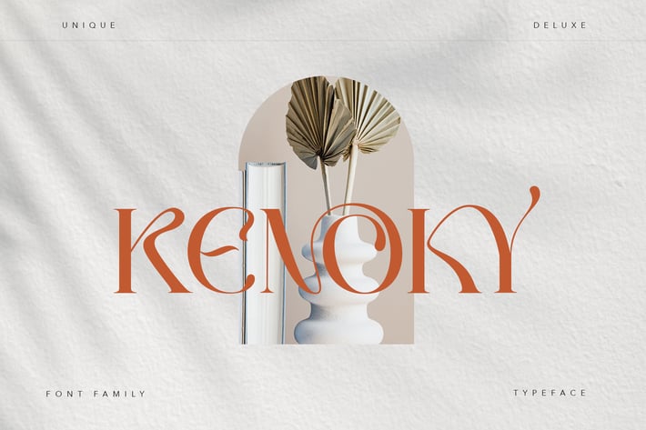 Kenoky Typeface