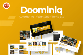 Doominiq Automotive Powerpoint Template