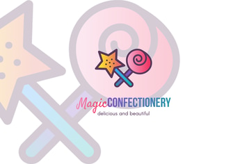 Magic Confectionery  Logo Template