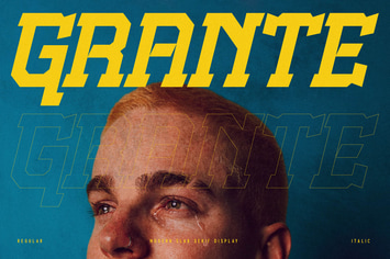 Grante Modern Slab Serif Font Display Font 