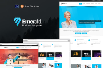 Emerald - Modern & Elegant Template for Corporate
