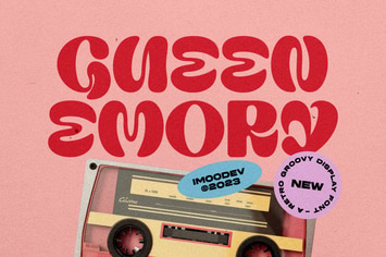 Gween Emory - Retro Groovy Font