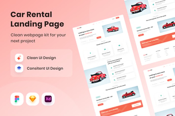 Car Rental Landing Page