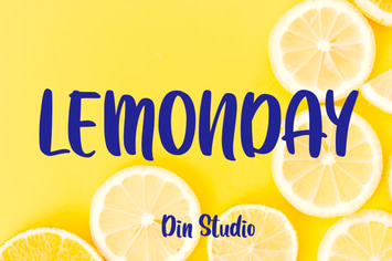 Lemonday - Display Font
